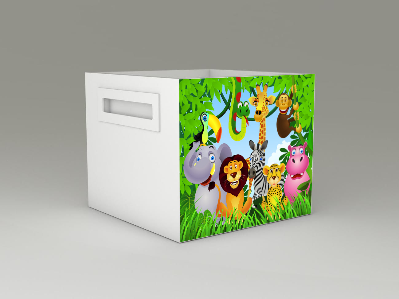 Becks úložný box na hračky Madagaskar